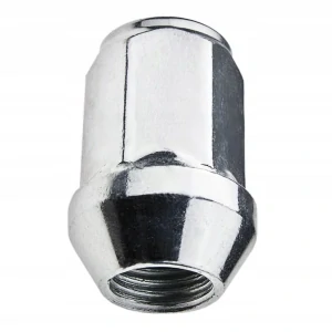 Kolová matice M12x1,25mm, kužel, zavřená prodloužená, klíč 19, pozink