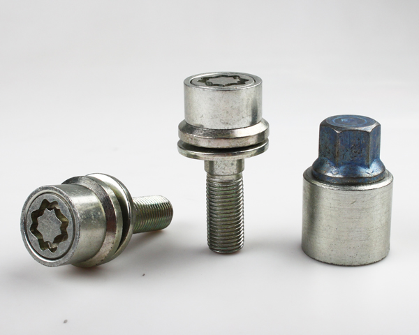 Zajišťovací šrouby SICUSTAR M12x1,25x34mm, plochá s podložkou, klíč 17