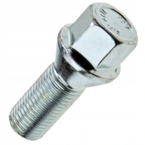 Kolový šroub M14x1,5x30mm, dosedací plocha kužel, klíč 17, pozink