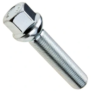 Kolový šroub M14x1,5x50mm, dosedací plocha koule R12, klíč 17, pozink