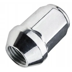 Kolová matice M12x1,25mm, dosedací plocha kužel, zavřená, klíč 19, pozink