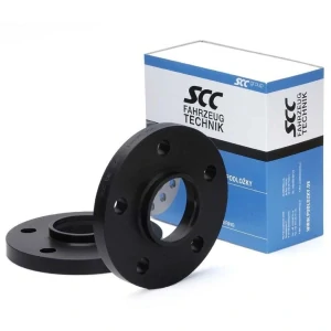 Rozšiřovací podložka 5x112, střed 66,5, šíře 20mm, sada 2 ksm černý elox