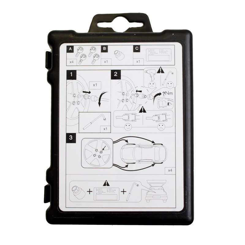Zajišťovací šrouby SICUSTAR M12x1,25x45mm, kužel, klíč 17