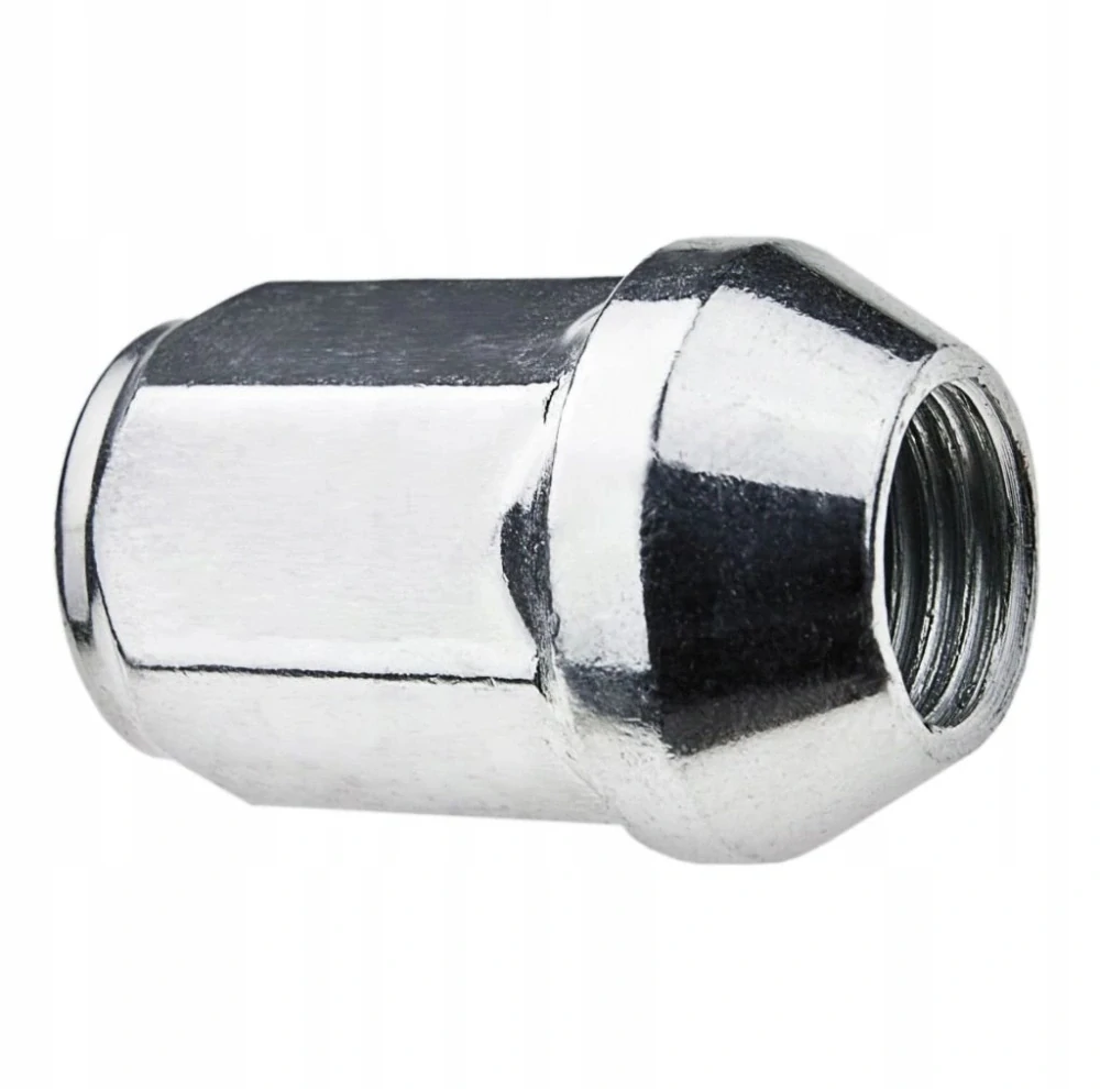 Kolová matice M12x1,25mm, dosedací plocha kužel, zavřená, klíč 19, pozink