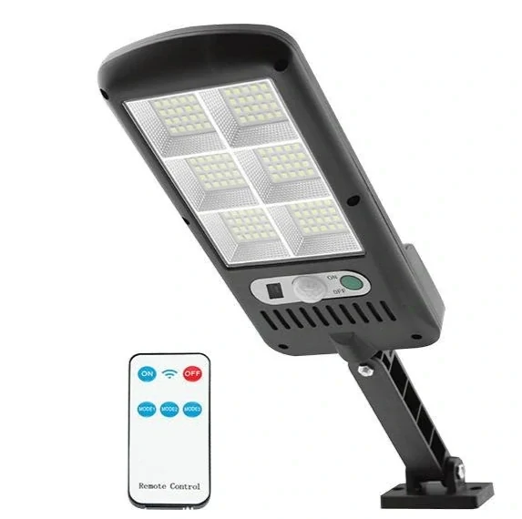 Solární světlo s čidlem pohybu, 120 SMD LED, solární venkovní lampa