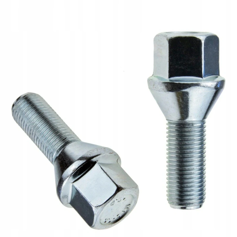 Kolový šroub M12x1,5x24mm, dosedací plocha kužel, klíč 19, pozink