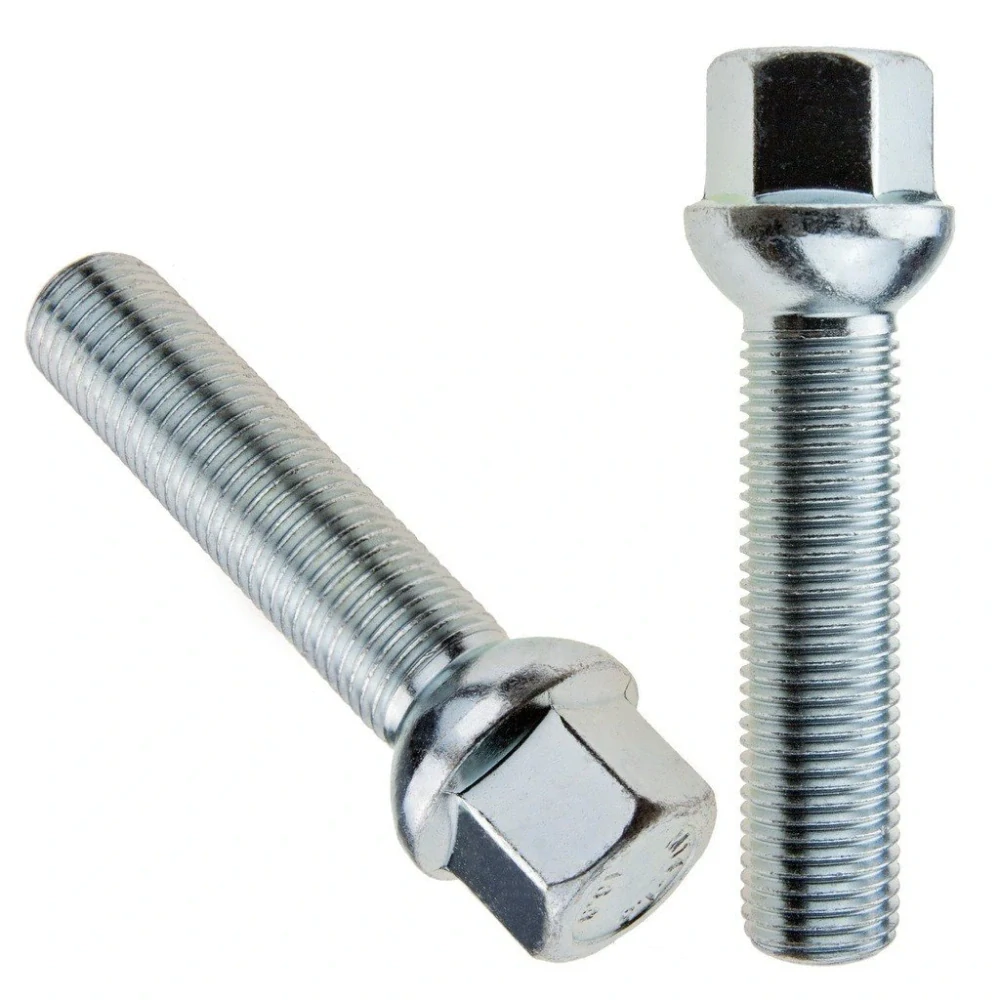 Kolový šroub M14x1,5x50mm, dosedací plocha koule R14, klíč 17, pozink