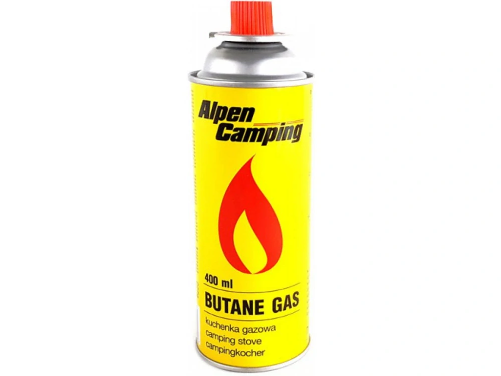28x plynová kartuše butan do vařičů Alpen Camping 400ml