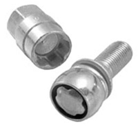 Zajišťovací šrouby SICUBLOC M12x1,5x38mm, koule R12, klíč 17